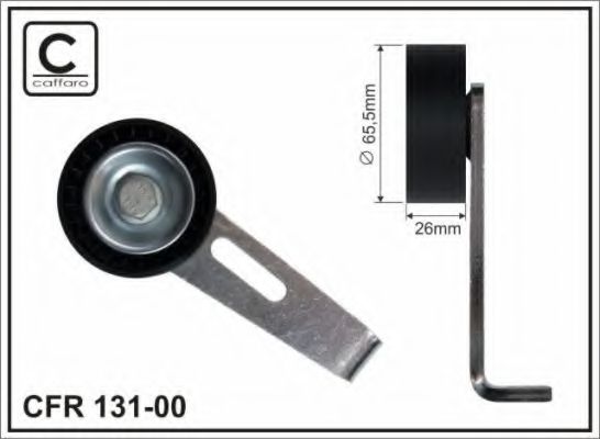 Натяжитель ремня CAFFARO 131-00