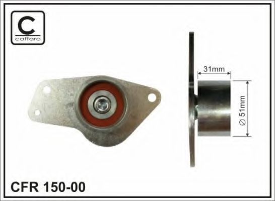 Натяжитель ремня ГРМ CAFFARO 150-00