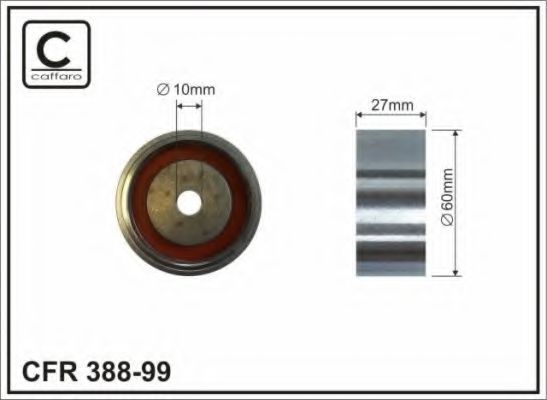 Направляющий / паразитный ролик ремня ГРМ CAFFARO 388-99