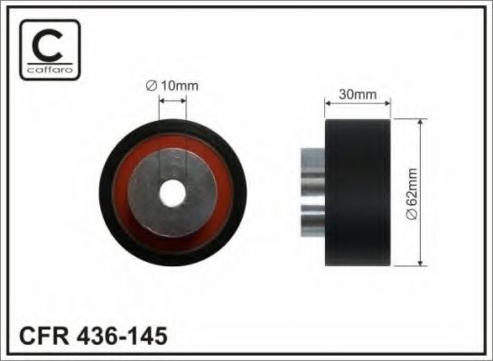 Направляющий / паразитный ролик ремня ГРМ CAFFARO 436-145