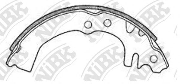Тормозные колодки NiBK FN0024
