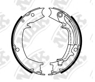 Тормозные колодки NiBK FN0644