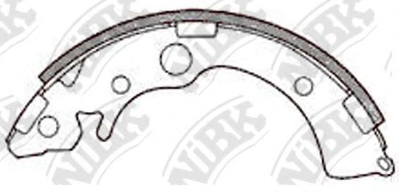 Тормозные колодки NiBK FN5527