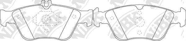 Тормозные колодки NiBK PN0026