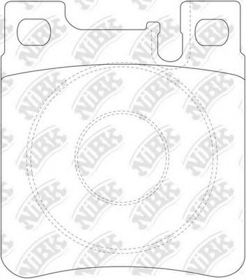 Тормозные колодки NiBK PN0030
