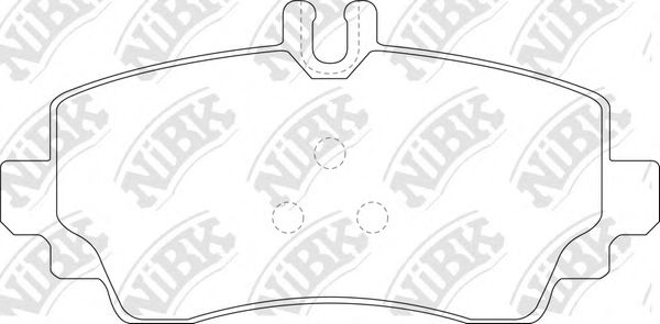 Тормозные колодки NiBK PN0124