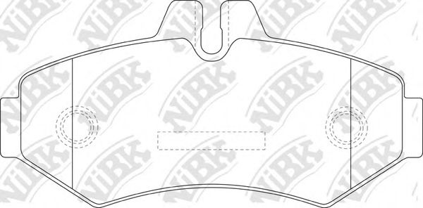 Тормозные колодки NiBK PN0135