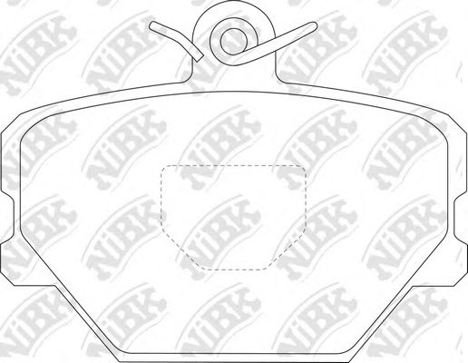 Тормозные колодки NiBK PN0139
