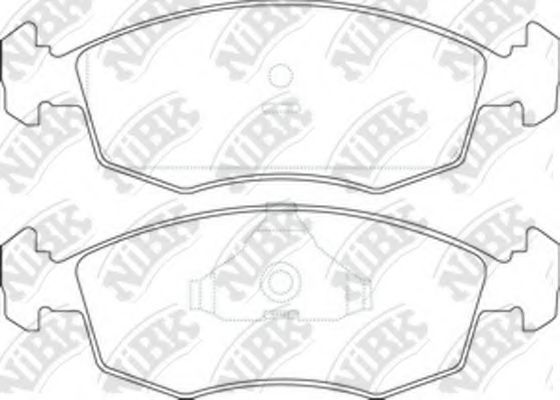 Тормозные колодки NiBK PN0255