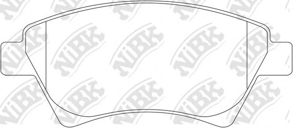 Тормозные колодки NiBK PN0350