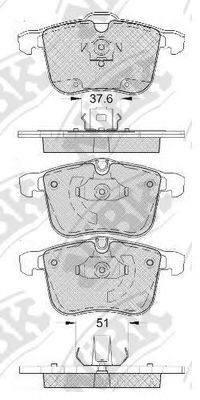 Тормозные колодки NiBK PN0359