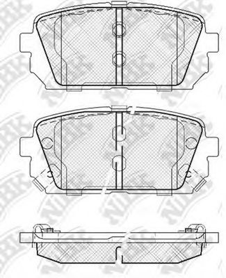 Тормозные колодки NiBK PN0426