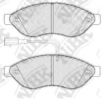 Тормозные колодки NiBK PN0474W