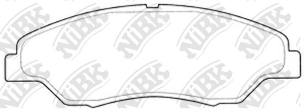 Тормозные колодки NiBK PN0634
