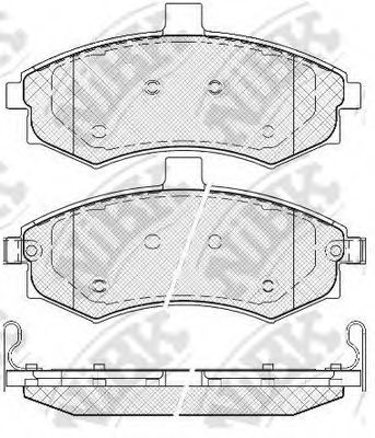 Тормозные колодки NiBK PN0788