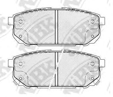 Тормозные колодки NiBK PN0798