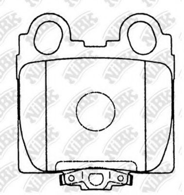Тормозные колодки NiBK PN1421