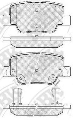 Тормозные колодки NiBK PN1842