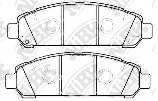 Тормозные колодки NiBK PN21003