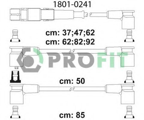 Комплект високовольтних проводів PROFIT 1801-0241