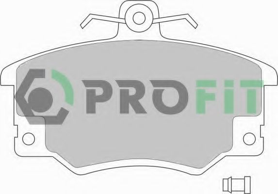 Тормозные колодки PROFIT 5000-0370