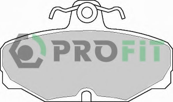 Тормозные колодки PROFIT 5000-0398