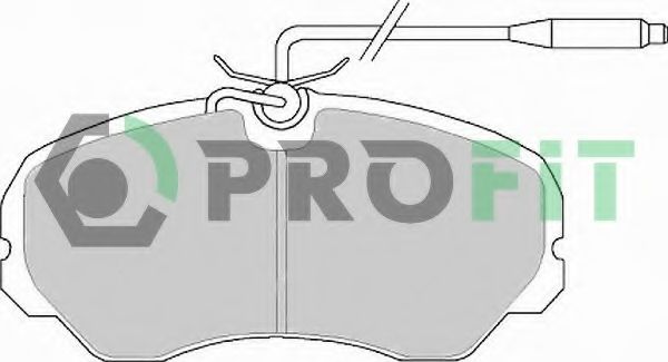 Тормозные колодки PROFIT 5000-0510