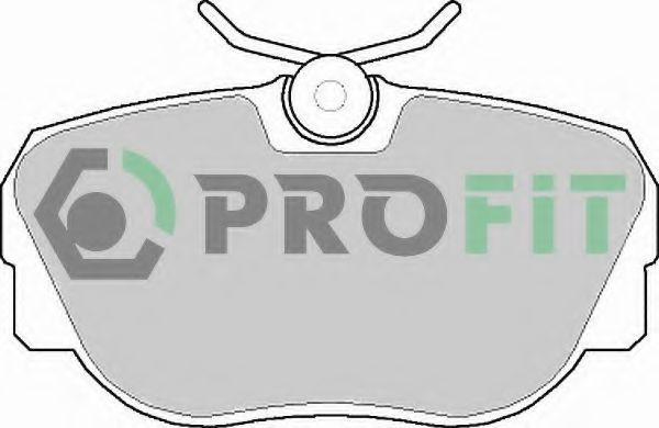 Тормозные колодки PROFIT 5000-0660