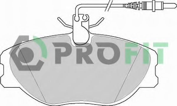 Гальмівні колодки PROFIT 5000-1000 C