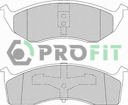 Тормозные колодки PROFIT 5000-1098