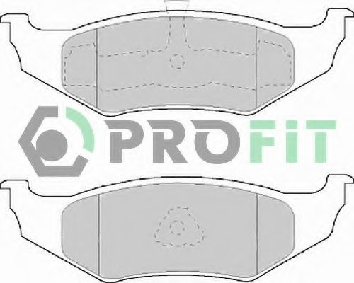 Тормозные колодки PROFIT 5000-1099