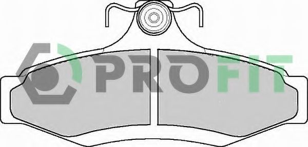 Тормозные колодки PROFIT 5000-1336