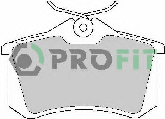 Тормозные колодки PROFIT 5000-1491 C