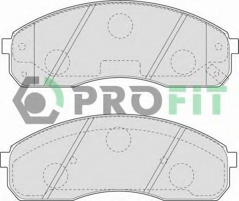 Тормозные колодки PROFIT 5000-1595