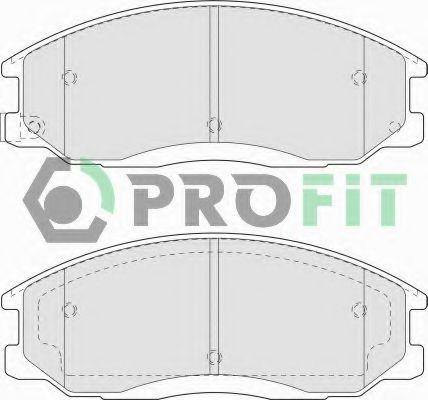 Тормозные колодки PROFIT 5000-1605 C