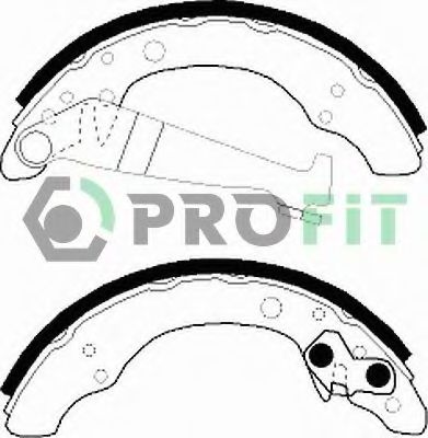 Тормозные колодки PROFIT 5001-0150