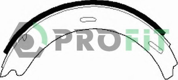 Тормозные колодки PROFIT 5001-0196