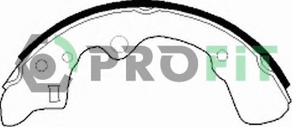 Тормозные колодки PROFIT 5001-0276