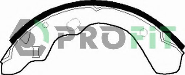 Тормозные колодки PROFIT 5001-0315