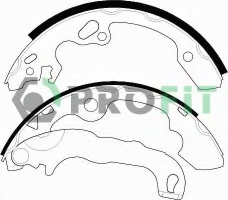 Тормозные колодки PROFIT 5001-0565