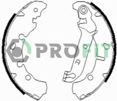 Тормозные колодки PROFIT 5001-0635