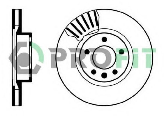 Гальмівний диск PROFIT 5010-0330