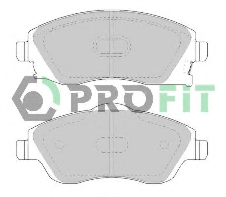 Тормозные колодки PROFIT 5000-1424