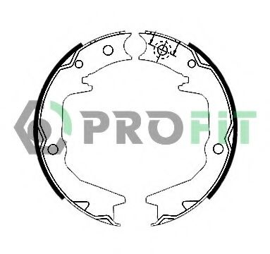 Тормозные колодки PROFIT 5001-0011