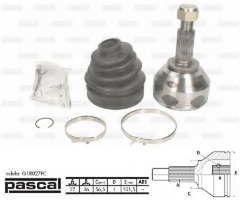 Комплект ШРКШ PASCAL G1R027PC