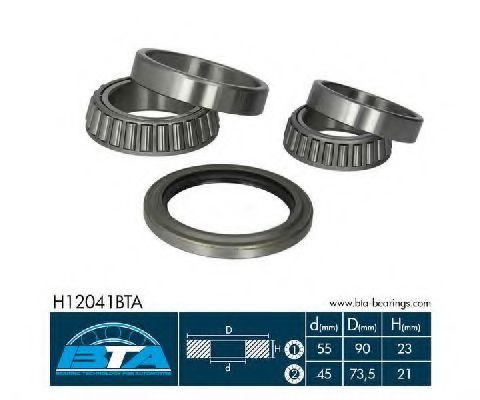 Підшипник маточини BTA H12041BTA