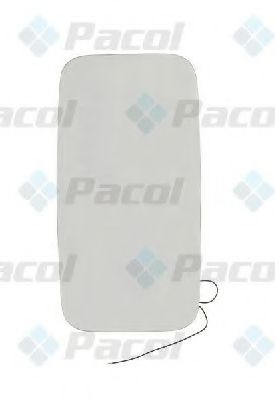 Стекло зеркала заднего вида PACOL DAF-MR-030