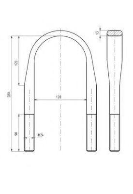 Драбина ресори S-TR STR-50014