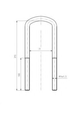 Драбина ресори S-TR STR-50106