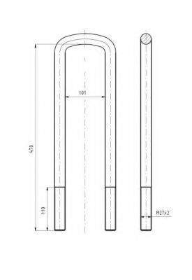 Драбина ресори S-TR STR-50202